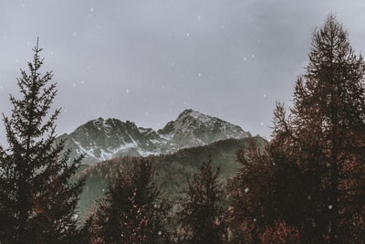 雪山景观摄影